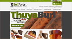 Desktop Screenshot of bellforestproducts.com